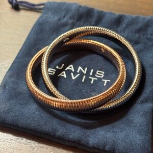 Janis Savitt Double Cobra Bracelet NWOT